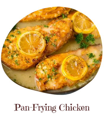Pan Frying Chicken