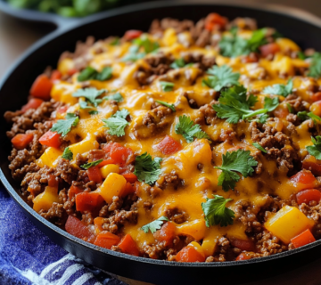 Quick Southwest Ground Beef Skillet