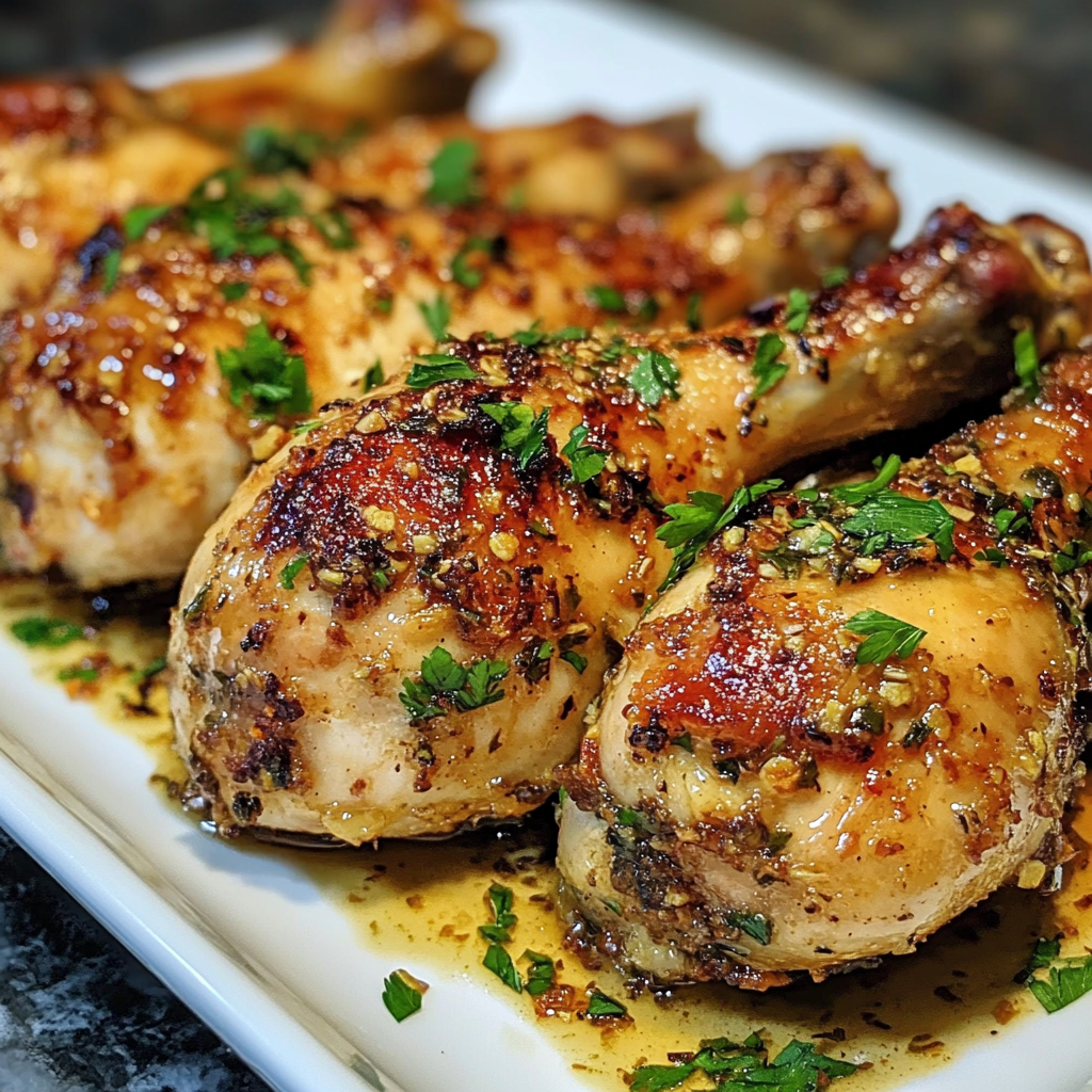 Honey Garlic Chicken Drumsticks Recipe